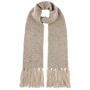 Toleva Knit Scarf by Seeberger beige