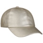 Uni Faux Leather Cap by Seeberger beige