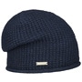 Jalica Headsock Knit Beanie Hat by Seeberger navy