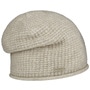 Jalica Headsock Knit Beanie Hat by Seeberger oatmeal