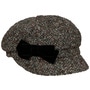 Colour Dots Newsboy Cap by bedacht grey