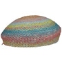Multicolour Knit Beret by bedacht mixed colours