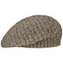 Knit Beret with Sequins by bedacht taupe