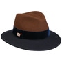 Twotone Traveller Wool Hat by bedacht brown
