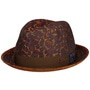 Animal Print Player Cloth Hat by Alfonso D'Este orange