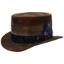 Livano Top Hat by Alfonso D'Este brown