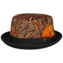 Daveco Pork Pie Hat by Alfonso D'Este black-beige