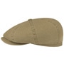 Hatteras Classic Cotton Flat Cap by Stetson khaki