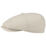 Hatteras Classic Cotton Flat Cap by Stetson beige