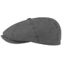 Hatteras Classic Cotton Flat Cap by Stetson black