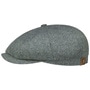 Hatteras Silk Flat Cap by Stetson green-blue