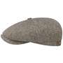Hatteras Silk Flat Cap by Stetson beige-black
