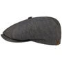 Hatteras Linen Newsboy Cap by Stetson grey