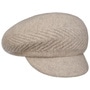 Uni Milled Wool Newsboy Cap by Lipodo oatmeal