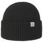 Uni Merino Rib Beanie With Cuff by Lierys black