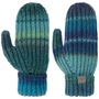 Multicolour Mittens by Lierys green-blue