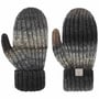 Multicolour Mittens by Lierys brown-black