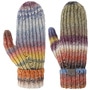 Multicolour Mittens by Lierys blue-yellow