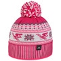 Retroski Pompom Hat by Eisbär pink