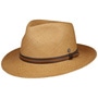 Vemano Bogart Panama Hat by Lierys camel