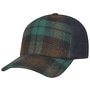 Essential Check Cap by Alfonso D'Este navy