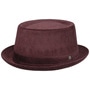Classic Corduroy Pork Pie Hat by Lierys bordeaux