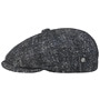 Classic Tweed Flat Cap by Lierys navy