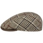Bradville Check Flat Cap by Lierys beige-brown