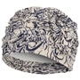 Classic Lotus Turban by Christine Headwear blue-beige