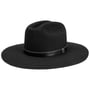 Flat Brim Open Road Western Hat by Lierys black