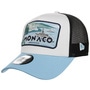 Summer Patch Monaco Trucker Cap by New Era turquoise