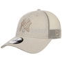 9Twenty Linen Yankees Trucker Cap by New Era oatmeal