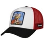 Asterix Trucker Cap by Capslab burgundy-black