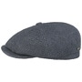 Hatteras Visco Flat Cap by Stetson navy