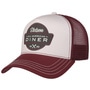 All American Diner 1865 Trucker Cap by Stetson bordeaux