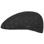 Cross Weave 504 Flat Cap by Kangol black
