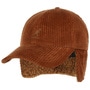Cozy Corduroy Ear Flap Cap by Kangol brown