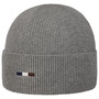 Uni Rib Beanie Hat with Cuff by bugatti grey