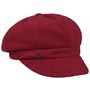 Uni Fleece Newsboy Cap by Loevenich red