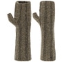 Uni Soft Knit Wrist Warmers by Loevenich taupe