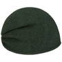 Liliova Milled Wool Hat by Loevenich dark green