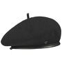 Wool Beret by Loevenich black