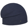 Polar Fleece Beanie Hat by Loevenich navy