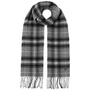 Hoverton Check Wool Scarf by Lierys grey