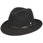 Crushable Wool Bogart Hat by Lierys black