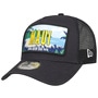 Licence Plate Trucker Cap by New Era black