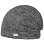 Heather Oversize Beanie Hat by Chillouts dark grey