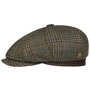 Emil Virgin Wool Flat Cap Zechbauer by Mayser green