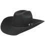 Luzerne 3X Wool Western Hat by Bailey 1922 black