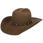 Evant 2X Rodeo Crown Western Hat by Bailey 1922 brown